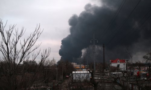 Ruska vojska tvrdi da je pogodila veliko skladište stranog oružja blizu Odese