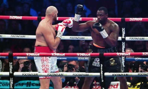 [FOTO] Britanski boksač Tyson Fury ostao je neporaženi kralj teške kategorije; u šestoj rundi sjevnuo je nokaut i sve je bilo gotovo