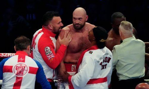 Tyson Fury je opet imao neobičan govor; poslije meča se dotakao Isusa Krista, supruge, a zatim je razočarao milijunsku vojsku obožavatelja