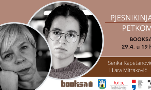 Senka Kapetanović i Lara Mitraković na Booksinoj tribini o poeziji