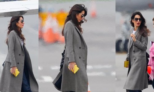 Hit traperice sezone i neizostavne bijele tenisice: Amal Clooney svoja je stroga poslovna izdanja zamijenila opuštenijim stajlingom