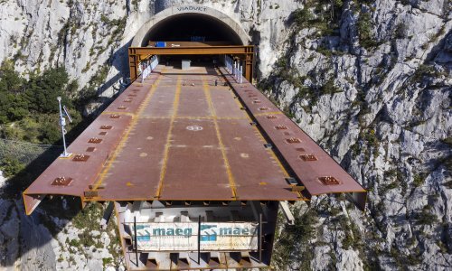 [FOTO] Pogledajte kako izgleda početak gradnje najspektakularnijeg mosta u Hrvatskoj
