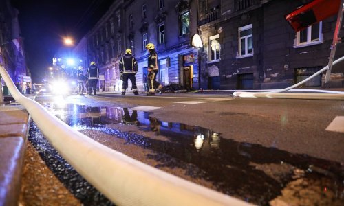 [FOTO/VIDEO] Policija objavila detalje: Uzrok požara u strogom centru Zagreba je punjač za mobitel