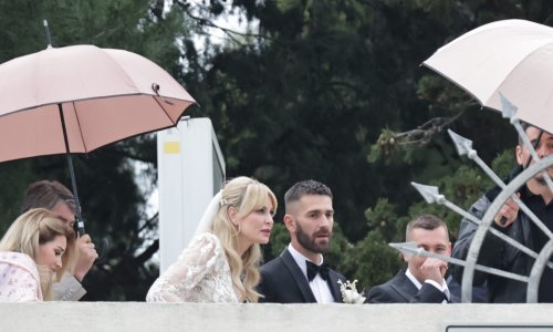 Sudbonosno 'da' nakon osam godina veze: Vjenčali su se Marko Livaja i Iris Rajčić