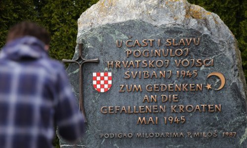 Hrvatska poslala prosvjednu notu Austriji zbog uklanjanja povijesnog hrvatskog grba na Bleiburgu