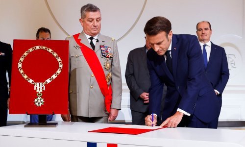 [FOTO] Francuski predsjednik Macron inauguriran za svoj drugi mandat