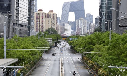 [FOTO] Središte Pekinga utihnulo, borba protiv covida guši kapital