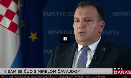 Beroš o Čavajdi: U ovom trenutku sam više ministar nego čovjek i moram brinuti o zdravstvenom sustavu