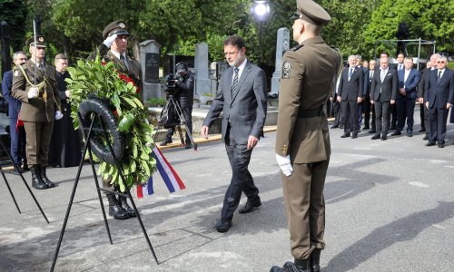 [FOTO/VIDEO] Jandroković na obljetnici Bleiburga: Sjećamo se žrtava, ne slavimo ideologiju