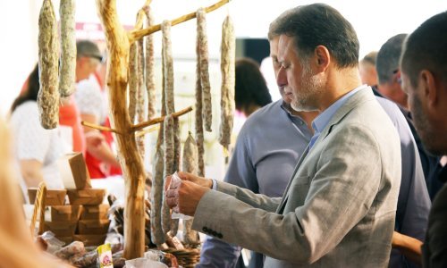 [FOTO/VIDEO] Jandroković: 'Na sajmu sam kobasica u Svetom Petru u Šumi, a to mi je važnije nego ono što govori Milanović o bilo kojoj temi'