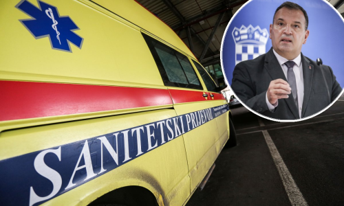 Beroš o štrajku vozača saniteta: Nema tolerancije za uskraćivanje zdravstvene skrbi