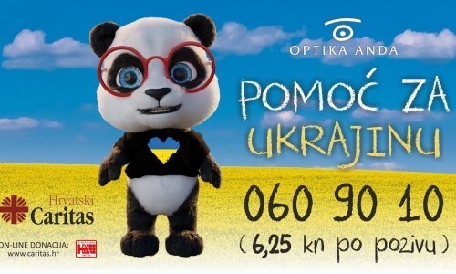 Odlučimo sami kakav svijet želimo gledati i zajedno pomozimo Ukrajini