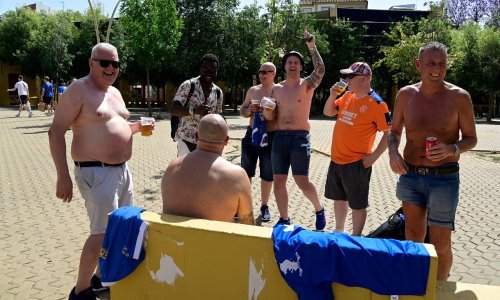 [VIDEO/FOTO] Alkohol zavladao ulicama Seville; na dan finala Europske lige nastao je sramotni kaos u režiji navijača Eintrachta i Rangersa