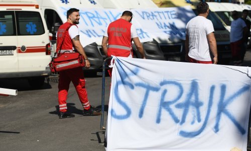Vozači saniteta prekidaju štrajk: 'Postignut je dogovor'
