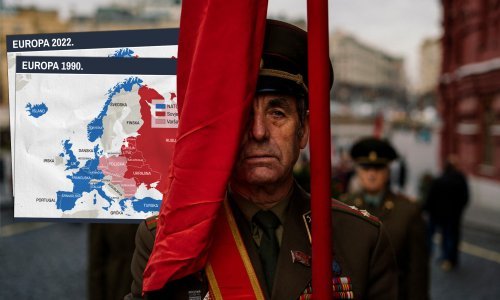 Naslijeđe Hladnog rata: Pogledajte dvije karte koje pokazuju koliko se u 30 godina NATO proširio, a Rusija izolirala