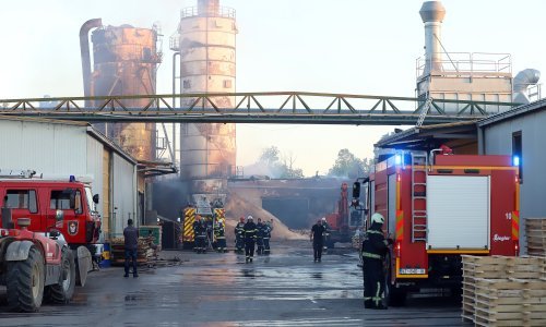 [FOTO/VIDEO] U eksploziji silosa u pilani Požgaj ozlijeđen 45-godišnji radnik