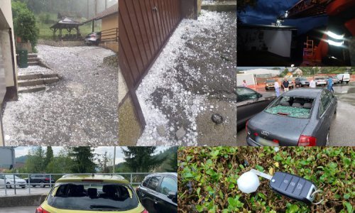 [VIDEO] MUP objavio fotografije i snimke olujnog nevremena, pobrojali štetu u pet županija