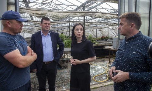 [VIDEO] Ministrica poljoprivrede Marija Vučković u Velikom Bukovcu: Ovo nismo vidjeli desetljećima, Vlada će pomoći