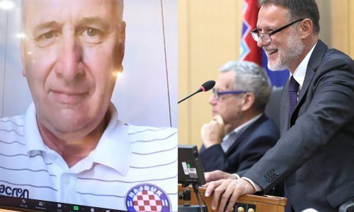 [FOTO/VIDEO] Nogomet tema i u Saboru: Jandroković prije glasanja čestitao Hajduku, ali i Dinamu