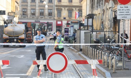 [VIDEO/FOTO] Požar u centru Zagreba ugašen oko dva sata u noći; dvojica radnika u bolnici, pogledajte kako požarište izgleda jutro poslije