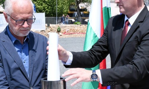 Počela izgradnja nove škole u Petrinji koju financira Mađarska, imat će tri etaže, 20 učionica, kabinete i sportsku dvoranu