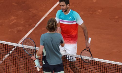 Kakav sportski duh! Marin Čilić bio je bijesan, a onda je Rus napravio potez na kojem su mu zapljeskali i hrvatski tenisač i gledatelji