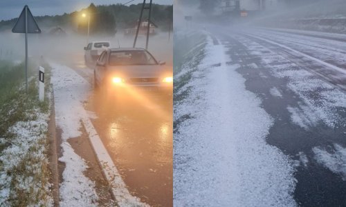 [FOTO/VIDEO] Snažna tuča poharala Zagorje; načelnik Kumrovca: Katastrofa, ovo u životu nisam doživio!