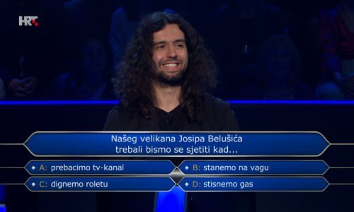 Presudilo mu je pitanje o hrvatskom izumitelju za 125 tisuća kuna. Biste li vi znali odgovor?
