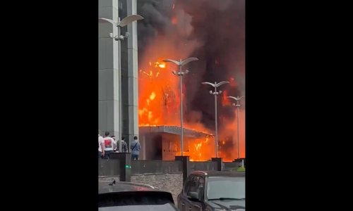 [VIDEO] Gori poslovni centar u Moskvi! Ozlijeđene dvije osobe, mnoštvo zarobljenih u zgradi