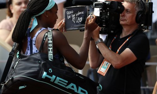 Svi su to vidjeli! Amerikanka izborila svoj prvi finale Grand Slama pa na kameri napisala poruku zbog užasa koji se stalno događa u njenoj zemlji