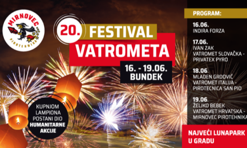 Međunarodni festival vatrometa slavi dvadeset godina