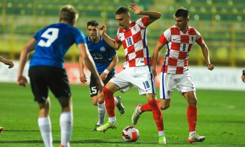 [VIDEO] Mladi Vatreni protutnjali Estonijom i preuzeli vrh kvalifikacijske skupine; njihov izravan plasman ovisi posebno o jednoj utakmici