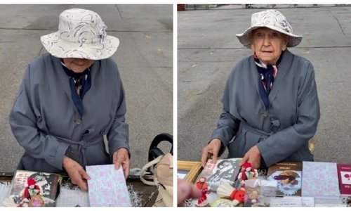 Magdalena (85) prodaje sitnice na Dolcu kako bi zaradila 5000 kuna za tiskanje svoje nove knjige