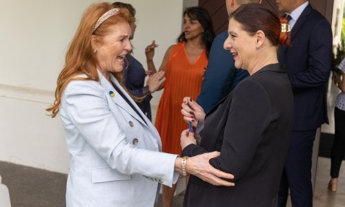 Vojvotkinja od Yorka u Vukovaru razgovarala o humanitarnim projektima, evo tko ju je primio