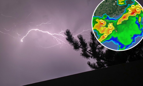 [FOTO] Ususret nevremenu: Ova korisna aplikacija prati udare gromova