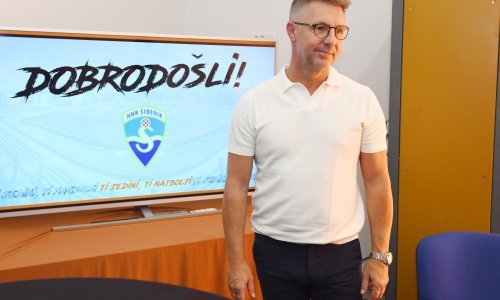 HNK Šibenik predstavio novog trenera: Želio bih igrati napadački, da budemo pozitivna ekipa, da imamo pobjednički mentalitet