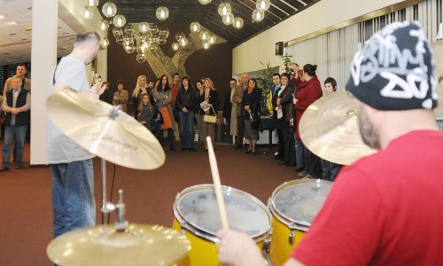 Glazbeno-scenski dokuperformans 'Trokutometar' na Eurijali 2022.