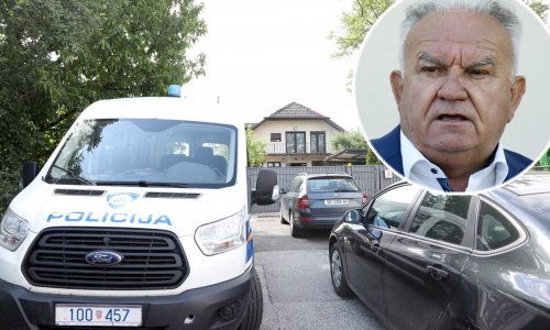 [FOTO/VIDEO] Velika policijska akcija u Petrinji: Uhićeni bivši gradonačelnik Darinko Dumbović i njegov sin, oglasio se i USKOK