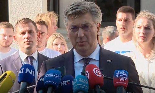 Plenković: Banožić je platio kaznu i može biti ministar. Navijači Hajduka? Nije policija ničim izazvana dovedena u situaciju da se brani