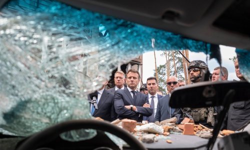 [FOTO] Macron, Scholz, Draghi i Iohannis u Kijevu, njemački kancelar iznenadio: Ne bi bilo pravedno da Zapadni Balkan zapne na putu prema EU na račun Ukrajine