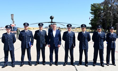 [FOTO/VIDEO] Milanović u Zemuniku: Vi ste nasljednici najhrabrijih među najhrabrijima