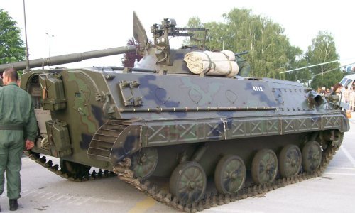 Slovenija Ukrajini donirala 35 oklopnih vozila BVP M80A, proizvedeni su u Jugoslaviji, a imaju top, strojnicu i lansere projektila