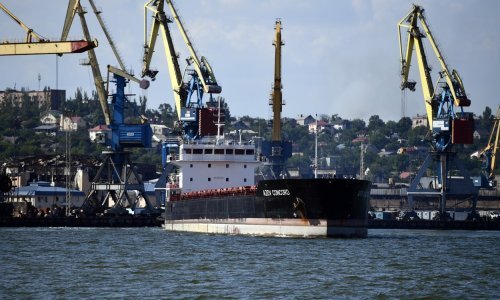 Prvi strani brod isplovio iz Mariupolja od svibnja