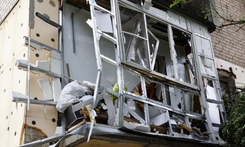 TV centar u Donecku koji drže separatisti oštećen u granatiranju