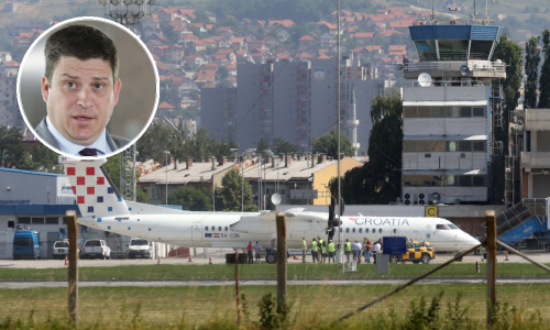 [VIDEO/FOTO] Zrakoplov Croatia Airlinesa za Sarajevo ipak nije propucan, oglasilo se tužiteljstvo, ali i Butković