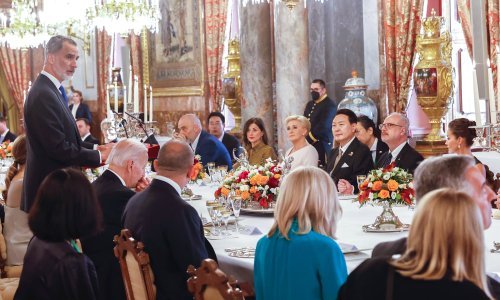 U Madridu na gala večeri uz kraljevsku obitelj zablistala i naša prva dama Sanja Musić Milanović