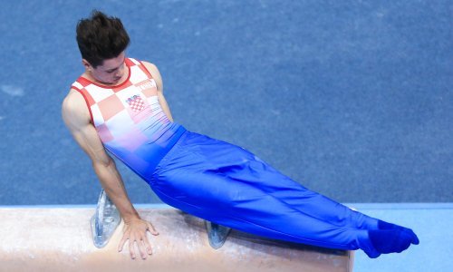 Pothvat za pamćenje! Dva Hrvata na postolju u jednoj gimnastičarskoj disciplini. Riznica medalja sve bogatija...