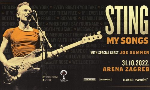 Zbog velikog interesa za Stingov koncert otvaraju se dodatna mjesta na tribinama Arene Zagreb