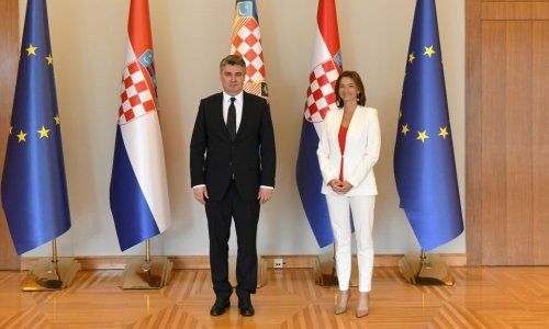Milanović sa slovenskom ministricom vanjskih poslova o eurozoni, schengenu i BiH