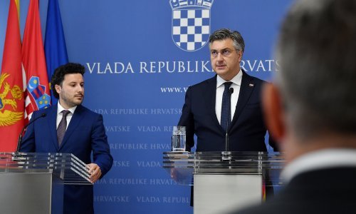Plenković primio Abazovića: Crna Gora najbolja u procesu pristupa u EU